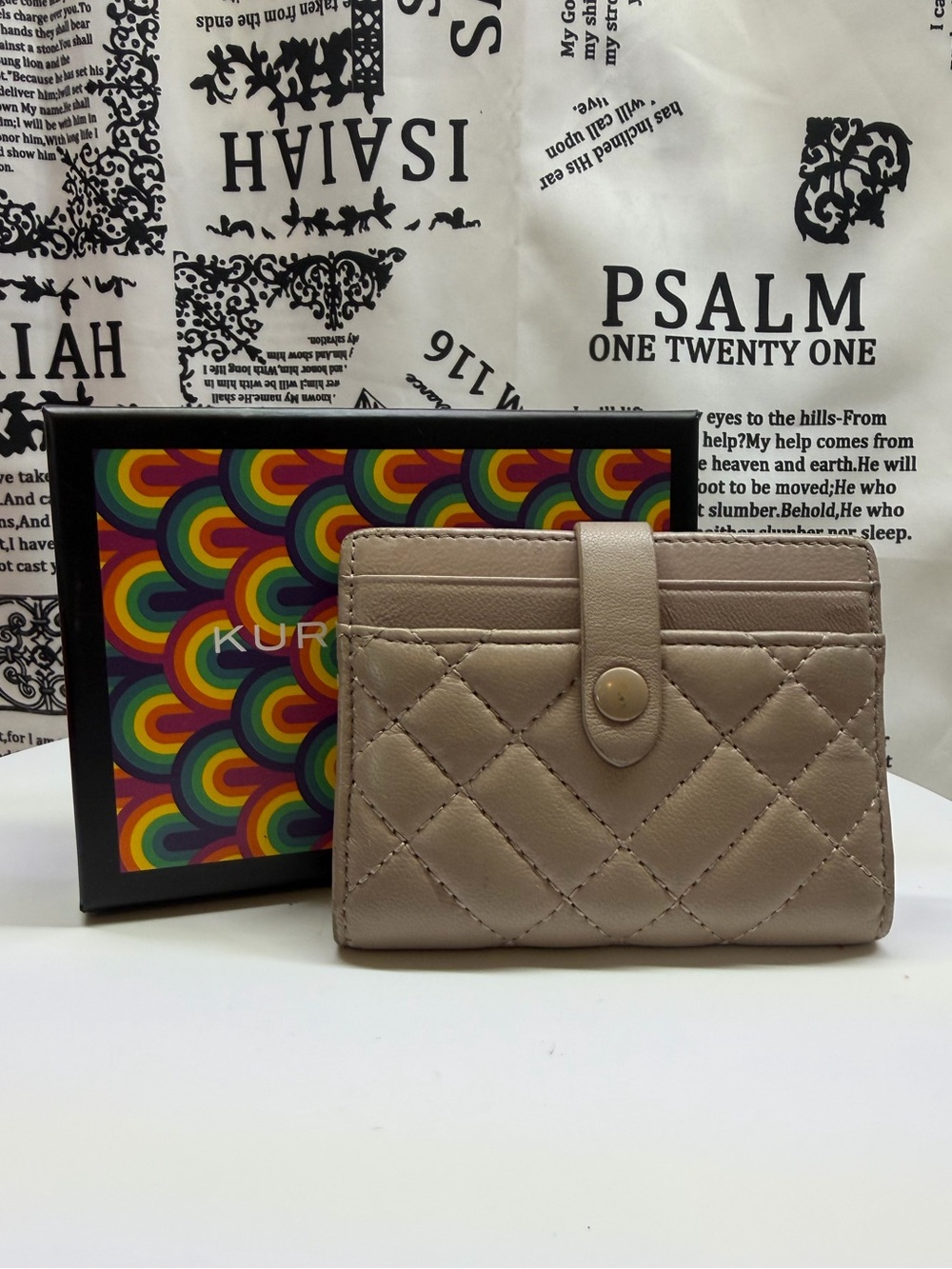 Kurt Geiger Quilted Slim Card Wallet
